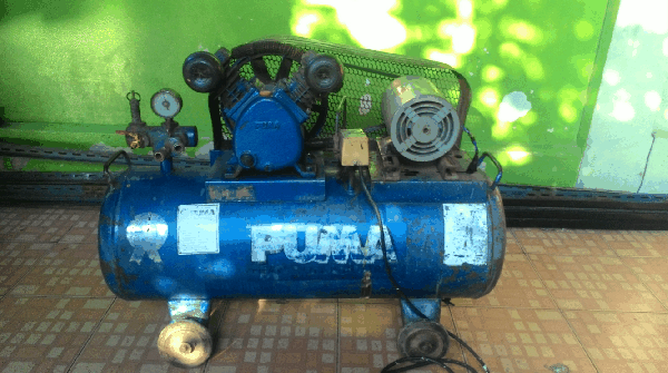 ขายด่วนปั้มลม PUMA 1/2 แรง ขนาด60ลิตร.