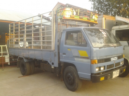 ISUZU NPR59LL 115แรง ห้างแท้ปี36 เกียร์สั้นหัวยกได้ รถสวยเดิมบาง เล่มพร้อม