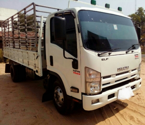 หกล้อ อีซูซุ NPR150ปี54ช่วงยาว5ม สภาพดีสวยรถใช้งานน้อย วิ่ง 180&times;&times;&times; กม รถพร้อมใช้งาน ทะเบียนพร้อมโอน