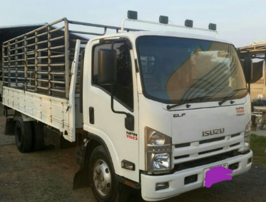 หกล้อ อีซูซุ NPR150ปี54ช่วงยาว5ม สภาพดีสวยรถใช้งานน้อย วิ่ง 180&times;&times;&times; กม รถพร้อมใช้งาน ทะเบียนพร้อมโอน