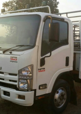 หกล้อ อีซูซุ NPR150ปี54ช่วงยาว5ม สภาพดีสวยรถใช้งานน้อย วิ่ง 180&times;&times;&times; กม รถพร้อมใช้งาน ทะเบียนพร้อมโอน