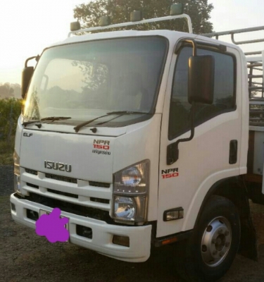 หกล้อ อีซูซุ NPR150ปี54ช่วงยาว5ม สภาพดีสวยรถใช้งานน้อย วิ่ง 180&times;&times;&times; กม รถพร้อมใช้งาน ทะเบียนพร้อมโอน
