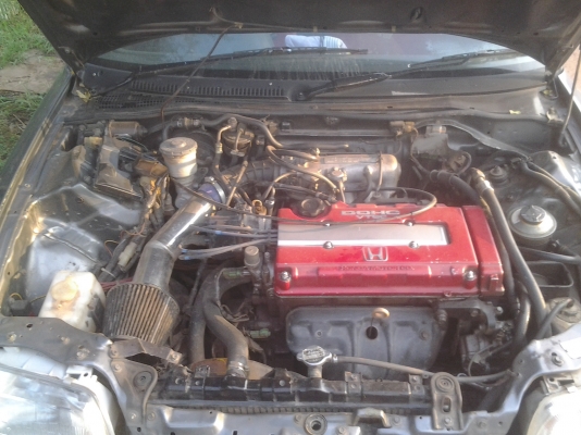 HONDA CIVIC 1.6 B16A ปี34 ดิสหน้าหลัง คานหน้าเดิม สีสวยพร้อมใช้ ภาษีเต็ม