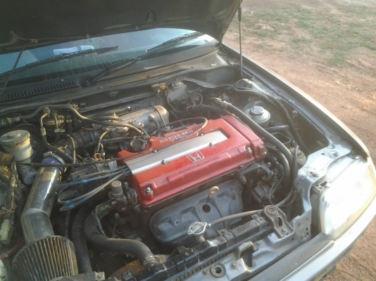 HONDA CIVIC 1.6 B16A ปี34 ดิสหน้าหลัง คานหน้าเดิม สีสวยพร้อมใช้ ภาษีเต็ม