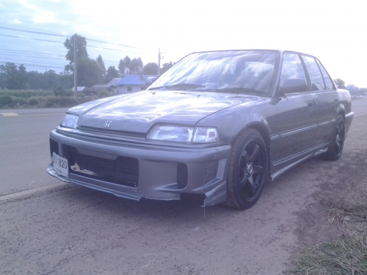 HONDA CIVIC 1.6 B16A ปี34 ดิสหน้าหลัง คานหน้าเดิม สีสวยพร้อมใช้ ภาษีเต็ม