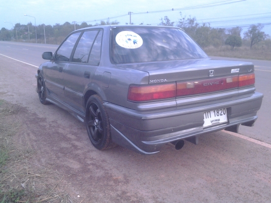 HONDA CIVIC 1.6 B16A ปี34 ดิสหน้าหลัง คานหน้าเดิม สีสวยพร้อมใช้ ภาษีเต็ม