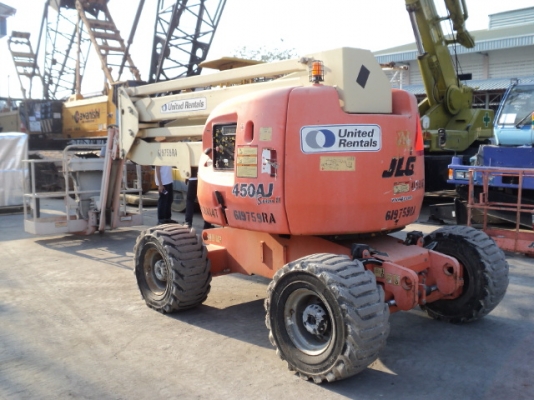 ขายรถกระเช้า JLG รุ่น 450J รถกระเช้านำเข้าจากอเมริกา สูง 14 เมตร สภาพดี โทร 061-4194022 ใหม่