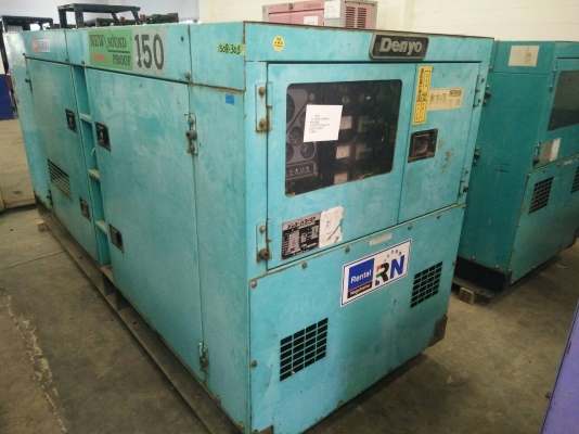 Denyo DCA-150SPM เครื่องเก่านอก100\%