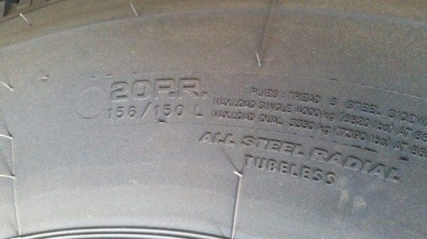 ยางรถบรรทุก สำหรับงานแบก