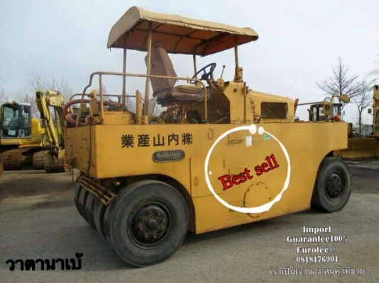 ขาย รถบด วาตานาเบ้ 9 ล้อ จำหน่าย รถ เครื่องจักร อุปกรณ์ทุกชนิด นำเข้า100\% ราคาถูก eurotec 0818176901