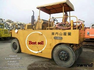 ขาย รถบด วาตานาเบ้ 9 ล้อ จำหน่าย รถ เครื่องจักร อุปกรณ์ทุกชนิด นำเข้า100\% ราคาถูก eurotec 0818176901