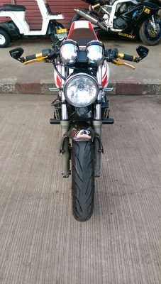 ขายคับ HONDA CB400 ปี98 เวอร์ชั่นSไมล์แดง แต่งแนวสปอร์ต  ชุดแผงคอcbr900 ท้ายเทค3 ท่อแต่ง ปอกมือrizoma มือเบรคปรับระดับ  กระจกปลายแฮน ปั๊มบนแต่ง กันล้ม ไฟเลี้ยวแต่ง ไฟหน้าตาเพชร ยางหน้าหลังเต็ม อินวอยส์ สรรพสามิตร ราคา 72500 บาท ส่งได้ทั่วไทยคับ  สนใจติดต่