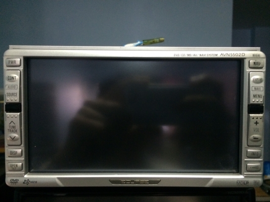 ECLIPSE AVN5502D CD MD DVD ROM จอ 6.5 นิ้ว ทัชสกรีน ปรีเอ้า3ชุด Made in Japan สภาพสวย มือ2 ญี่ปุ่น