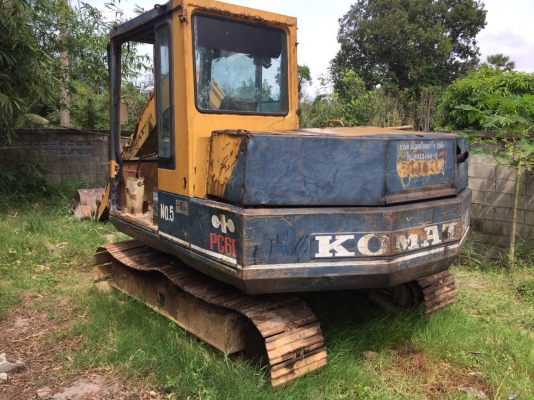 รถขุด PC60-5  ขายตามสภาพ..รถเดิมๆ เครื่องไม่ค่อยดี มีเสียงดัง..