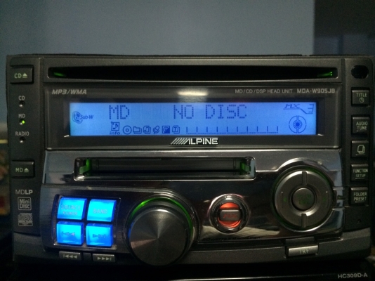 Alpine MDA-W905JB MP3-RW CD-RW MD-RW 1ปรีเอ้า คุมกล่องCDเปิดAUXได้ ลูกเล่นเยอะ มือ2 ญี่ปุ่น Alpine MDA-W905JB MP3-RW CD-RW MD-RW 1ปรีเอ้า คุมกล่องCDเปิดAUXได้ ลูกเล่นเยอะ มือ2 ญี่ปุ่น