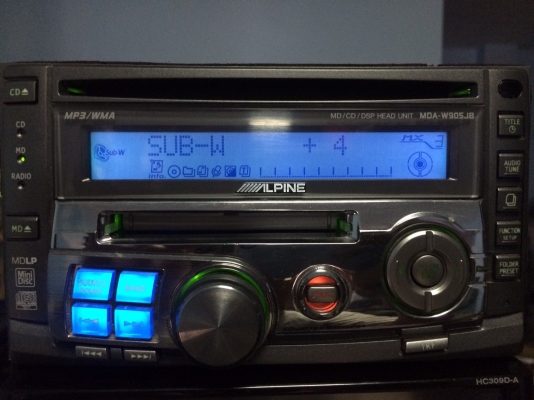 Alpine MDA-W905JB MP3-RW CD-RW MD-RW 1ปรีเอ้า คุมกล่องCDเปิดAUXได้ ลูกเล่นเยอะ มือ2 ญี่ปุ่น Alpine MDA-W905JB MP3-RW CD-RW MD-RW 1ปรีเอ้า คุมกล่องCDเปิดAUXได้ ลูกเล่นเยอะ มือ2 ญี่ปุ่น