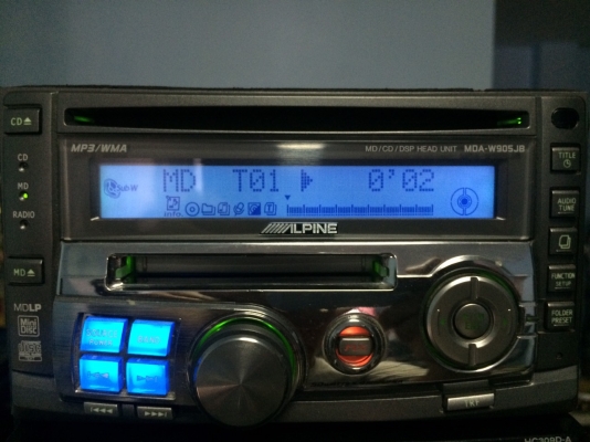 Alpine MDA-W905JB MP3-RW CD-RW MD-RW 1ปรีเอ้า คุมกล่องCDเปิดAUXได้ ลูกเล่นเยอะ มือ2 ญี่ปุ่น Alpine MDA-W905JB MP3-RW CD-RW MD-RW 1ปรีเอ้า คุมกล่องCDเปิดAUXได้ ลูกเล่นเยอะ มือ2 ญี่ปุ่น