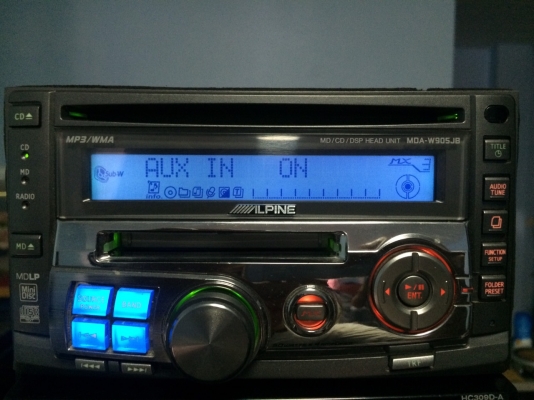 Alpine MDA-W905JB MP3-RW CD-RW MD-RW 1ปรีเอ้า คุมกล่องCDเปิดAUXได้ ลูกเล่นเยอะ มือ2 ญี่ปุ่น Alpine MDA-W905JB MP3-RW CD-RW MD-RW 1ปรีเอ้า คุมกล่องCDเปิดAUXได้ ลูกเล่นเยอะ มือ2 ญี่ปุ่น