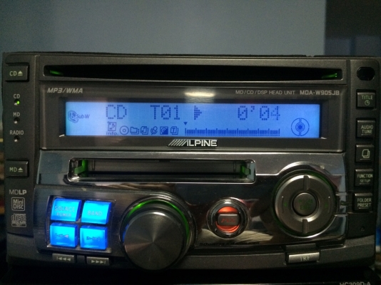 Alpine MDA-W905JB MP3-RW CD-RW MD-RW 1ปรีเอ้า คุมกล่องCDเปิดAUXได้ ลูกเล่นเยอะ มือ2 ญี่ปุ่น Alpine MDA-W905JB MP3-RW CD-RW MD-RW 1ปรีเอ้า คุมกล่องCDเปิดAUXได้ ลูกเล่นเยอะ มือ2 ญี่ปุ่น