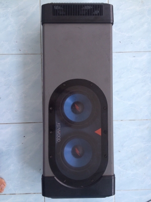 KENWOOD KSC-SW1700 ลำโพง6นิ้ว 2ดอก 160W เบสแน่น Made in Japan มือ2 ญี่ปุ่น