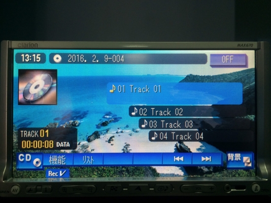 Clarion MAX670CCD จอ7นิ้ว ทัชสกรีน DVD อ่านทุกอย่าง HDD30GB MS CARD MP3 CD ปรับระดับได้ Made in Japan มือ2 ญี่ปุ่น