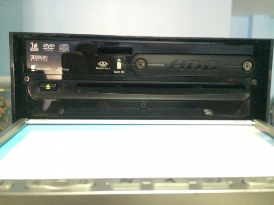 Clarion MAX670CCD จอ7นิ้ว ทัชสกรีน DVD อ่านทุกอย่าง HDD30GB MS CARD MP3 CD ปรับระดับได้ Made in Japan มือ2 ญี่ปุ่น