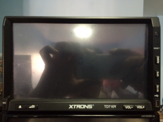 XTRONS TD716Y USB SD CARD BLUETOOTH FMเครื่องโซนประเทศได้ รับคลื่นไทยครบ Aux ปรับระดับจอได้ ปรีเอ้า2ชุด กล้องมองหลัง Vedio out Vedio in แผ่นเล่นไม่ได้ ใส่แล้วคืนแผ่นออกมา ที่เหลือทุกอย่างเล่นได้หมดครับ มือ2 ญี่ปุ่น