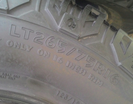 ขายยางMud MADE IN USA 265/75/16