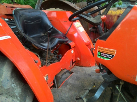 ขายรถไถ KUBOTA L4508 พร้อมดันหน้าตราช้าง ยางใหม่4เส้น กระทะล้อใหม่4วง รถไร่สภาพดีพร้อมใช้งาน มีทะเบียนพร้อมโอน DC Tractor Rayong 0818618678,0899347475 id line=0818618678 id line=carbonthai มีรถบริการขนส่งทั่วไทย รถอยู่ อ.แกลง จ.ระยอง