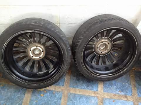 ล้อแม็กขอบ 18 กว้าง8 ทั้ง4วง ออฟ45