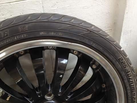 ล้อแม็กขอบ 18 กว้าง8 ทั้ง4วง ออฟ45