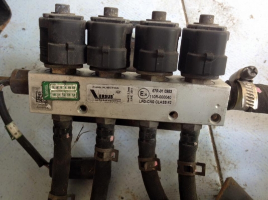 ชุดแก๊สหัวฉีด อุปกรณ์ครบ ถังปี2011