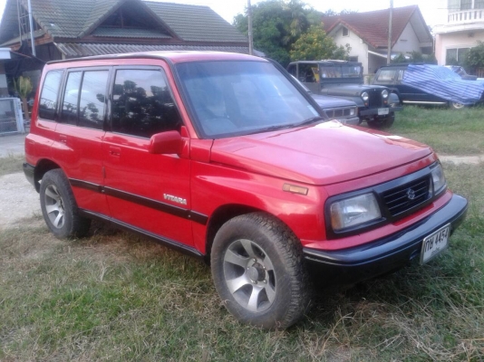 วีทาร่า รถครอบครัว เกียร์ออโต้ ติดแก๊ส  รถพร้อมใช้งานค่ะ