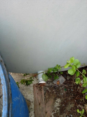 ถังน้ำ สภาพดี ไม่มีผุ ขนาด 5600 ลิตร ด้านในทาสีอีฟ็อกซี่อย่างดี ราคา 35,000