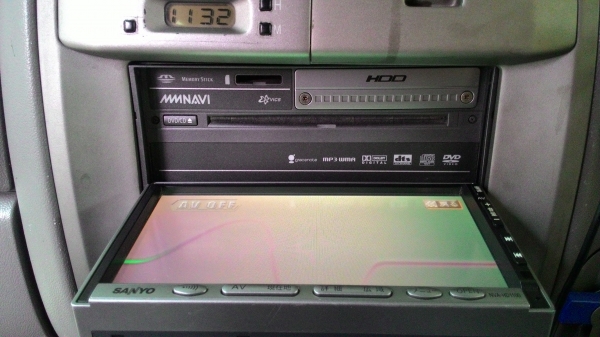 ขายเครื่องเล่น 2 DIN Sanyo NVA-HD1100 + tv digital family ขายเครื่องเล่น 2 DIN Sanyo NVA-HD1100 + tv digital family