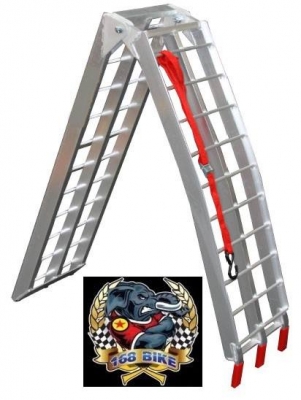 บันไดอลูมิเนียมยกรถใช้สำหรับนำมอเตอร์ไซค์ขึ้นรถกระบะเพียง 2,500บ. ปลีก-ส่ง