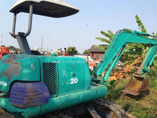 ขาย รถขุดเล็ก  KOMATSU  PC20-7 รหัสสินค้า : 80802417 www.nihonmono.com