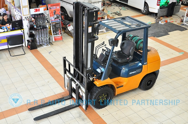 ขายรถโฟล์คลิฟท์มือสอง TOYOTA รุ่น 7FGJ35-14719 ราคา 395,000 บาท สภาพเดิมจากญี่ปุ่นจากประเทศญี่ปุ่น ไม่เคยใช้งานในไทย