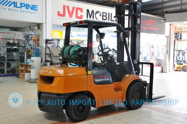 ขายรถโฟล์คลิฟท์มือสอง TOYOTA รุ่น 7FGJ35-14719 ราคา 395,000 บาท สภาพเดิมจากญี่ปุ่นจากประเทศญี่ปุ่น ไม่เคยใช้งานในไทย