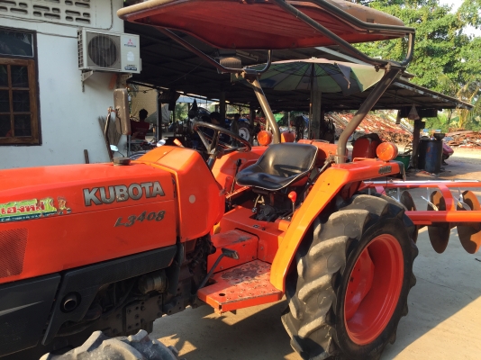 ขายรถไถคูโบต้า L3408(4WD)สภาพนางฟ้า มีเล่มพร้อม ราคา 198,000 บาท สนใจต่อรองได้ค่ะ 081-9136451