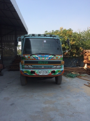 รถ ISUZU อีซีซุ 2 เพลาดั๊ม 285 EP เทอโบ สโล