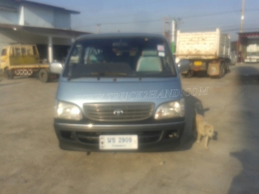 รถตู้  TOYOTA   ปีจดทะเบียน  2540  81 แรงม้า ใช้เชื้อเพลิง LPG สลับเบนซินได้ ทุกอย่างลงเล่มในทะเบียนแล้ว