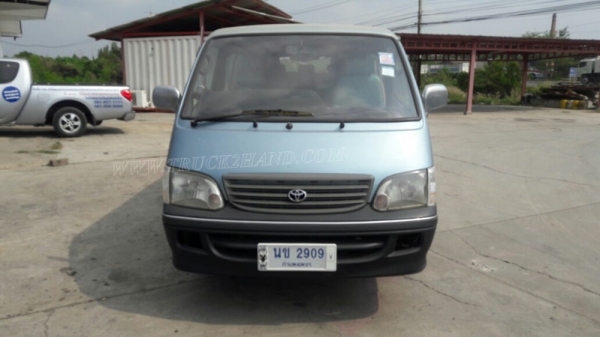 รถตู้  TOYOTA   ปีจดทะเบียน  2540  81 แรงม้า ใช้เชื้อเพลิง LPG สลับเบนซินได้ ทุกอย่างลงเล่มในทะเบียนแล้ว