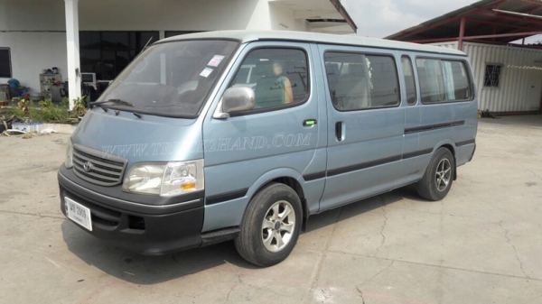 รถตู้  TOYOTA   ปีจดทะเบียน  2540  81 แรงม้า ใช้เชื้อเพลิง LPG สลับเบนซินได้ ทุกอย่างลงเล่มในทะเบียนแล้ว