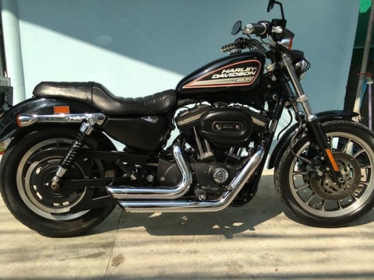 ขายถูก sporter 883R ปี 08 หัวฉีด ทะเบียนแท้ๆ รถสดมาก วิ่งน้อย