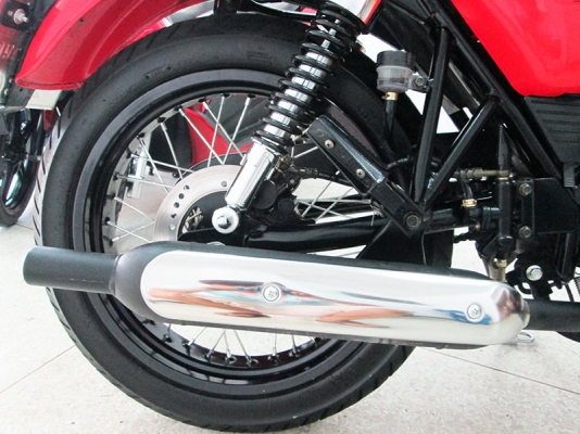 (โอนฟรี) ขาย Stallions Centaur Cafe 150 ปี 2015 ไมล์แท้ 2686 กม สภาพสวยเดิมๆ แนวคาเฟ่  สีแดง