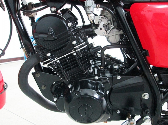 (โอนฟรี) ขาย Stallions Centaur Cafe 150 ปี 2015 ไมล์แท้ 2686 กม สภาพสวยเดิมๆ แนวคาเฟ่  สีแดง