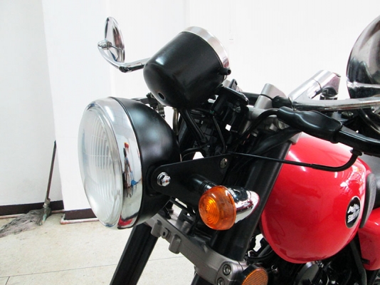 (โอนฟรี) ขาย Stallions Centaur Cafe 150 ปี 2015 ไมล์แท้ 2686 กม สภาพสวยเดิมๆ แนวคาเฟ่  สีแดง