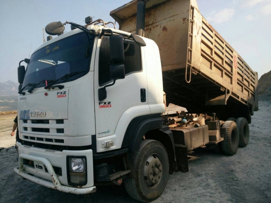 ขายรถบรรทุก 10 ล้อดัมพ์ ISUZU DECA 360 แรงม้าปี 2553 ราคา 1850000