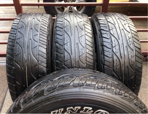 ยาง All Dunlop 245 70 16 ปี15 เนื้อนิ่มๆ พร้อมใช้งาน ราคาไม่แพง